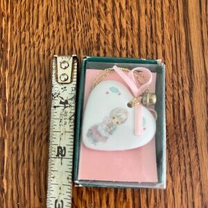 Precious Moments Heart Shaped Ornament
